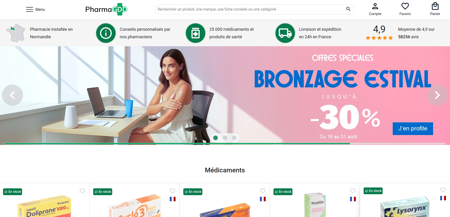 pharmaGDD pharmacie en ligne